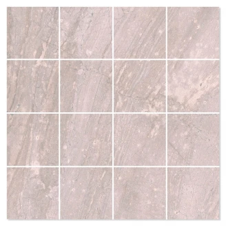 Mosaikkflis <strong>Titan</strong>  Beige Matt 30x30 (7x7) cm